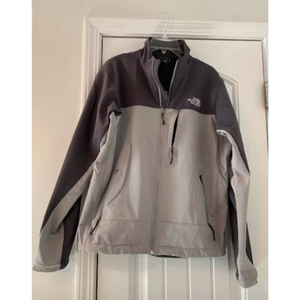 The North Face‎ Apex Bionic Jacket windproof gray mens womens Patagonia size MED